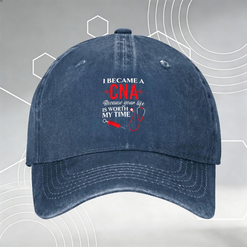 New Baseball Cap with Red Dragon Print and 