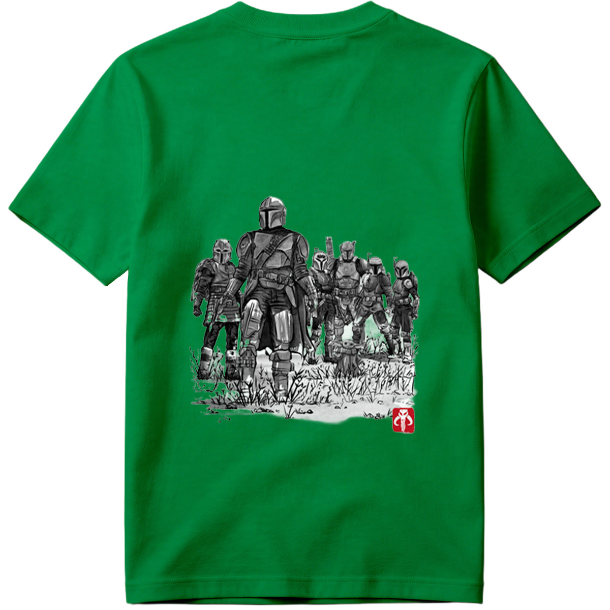 Mandalorian Clan with The Child - Tee