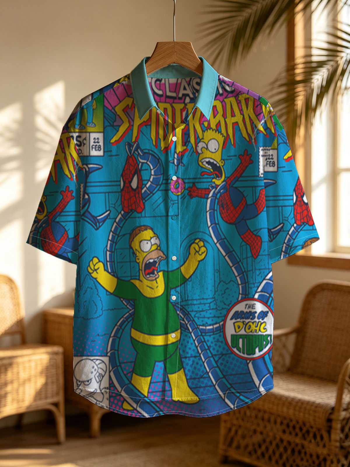 Springfield Tales: Classic Spider-Bart vs. The Arms of D'ohc Octopus! -  Shirt