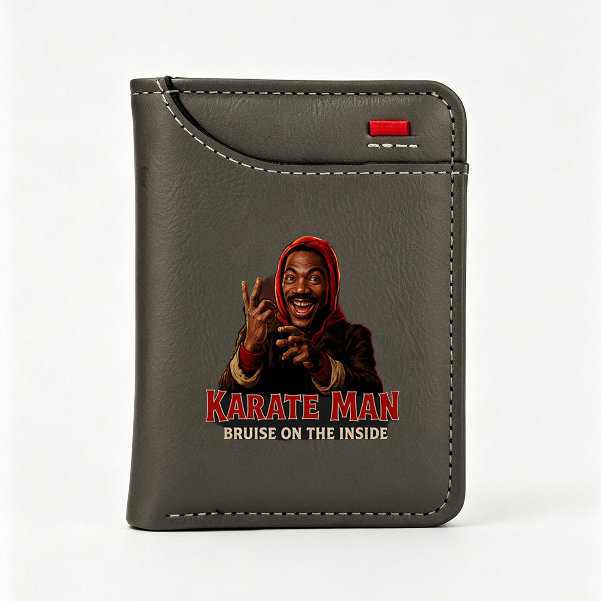 Karate Man: Bruise on the Inside - Vertical Style Wallet