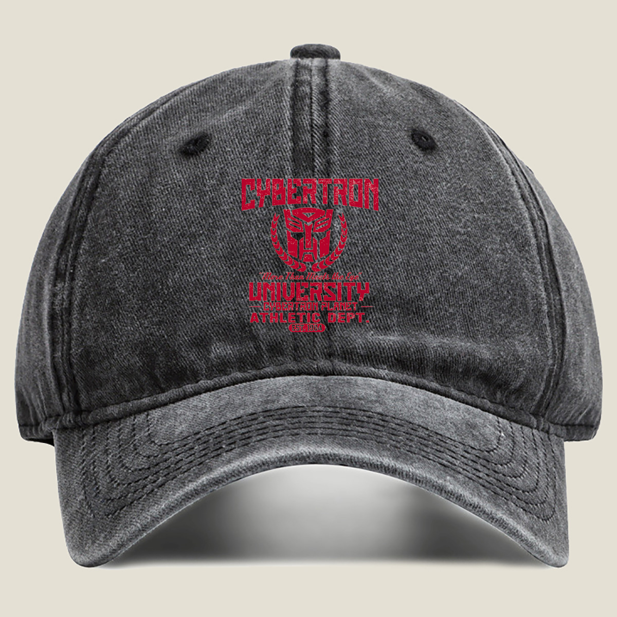 Cybertron University Athletic Dept. - Transformers - Washed Denim - Baseball Cap