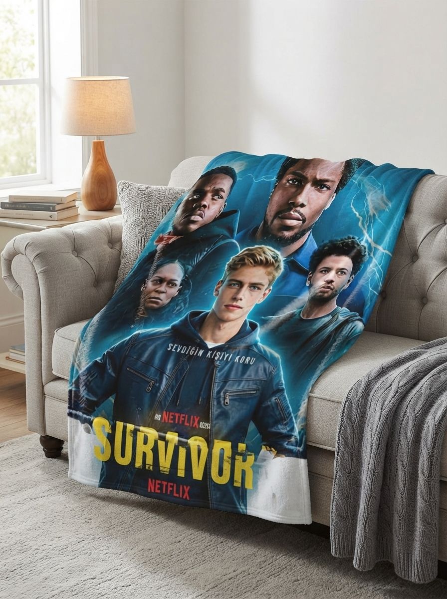 Custom Photo Face Flannel Blanket Personalized Movie Poster Throw Ultra Soft Warm Fleece Bed Sofa Couch Cover Ideal