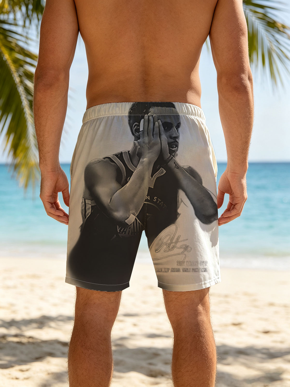Stephen Curry 2022 Finals MVP All-Star Game MVP Three-Point King -  Beach shorts