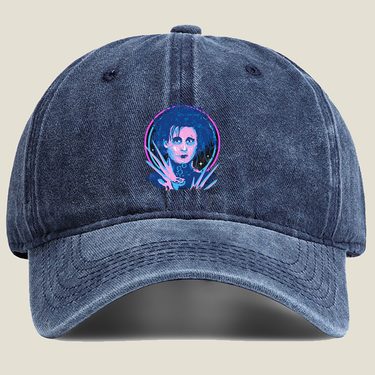 Beetlejuice: Lydia Deetz - Washed Denim - Baseball Cap