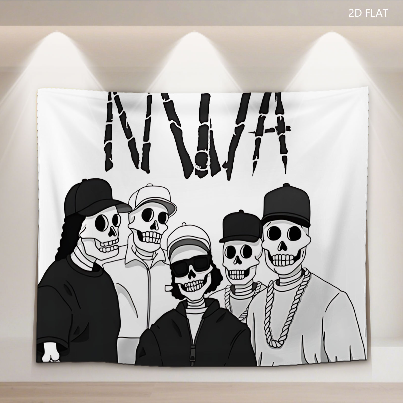 Skeleton Crew in Urban Fashion with 