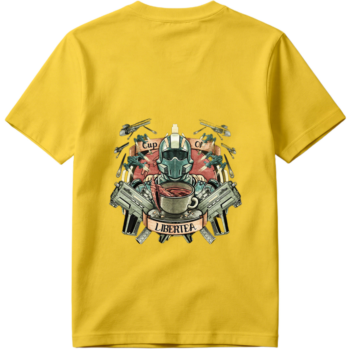 Cup of LiberteA: The Armored Tea Master - Tee