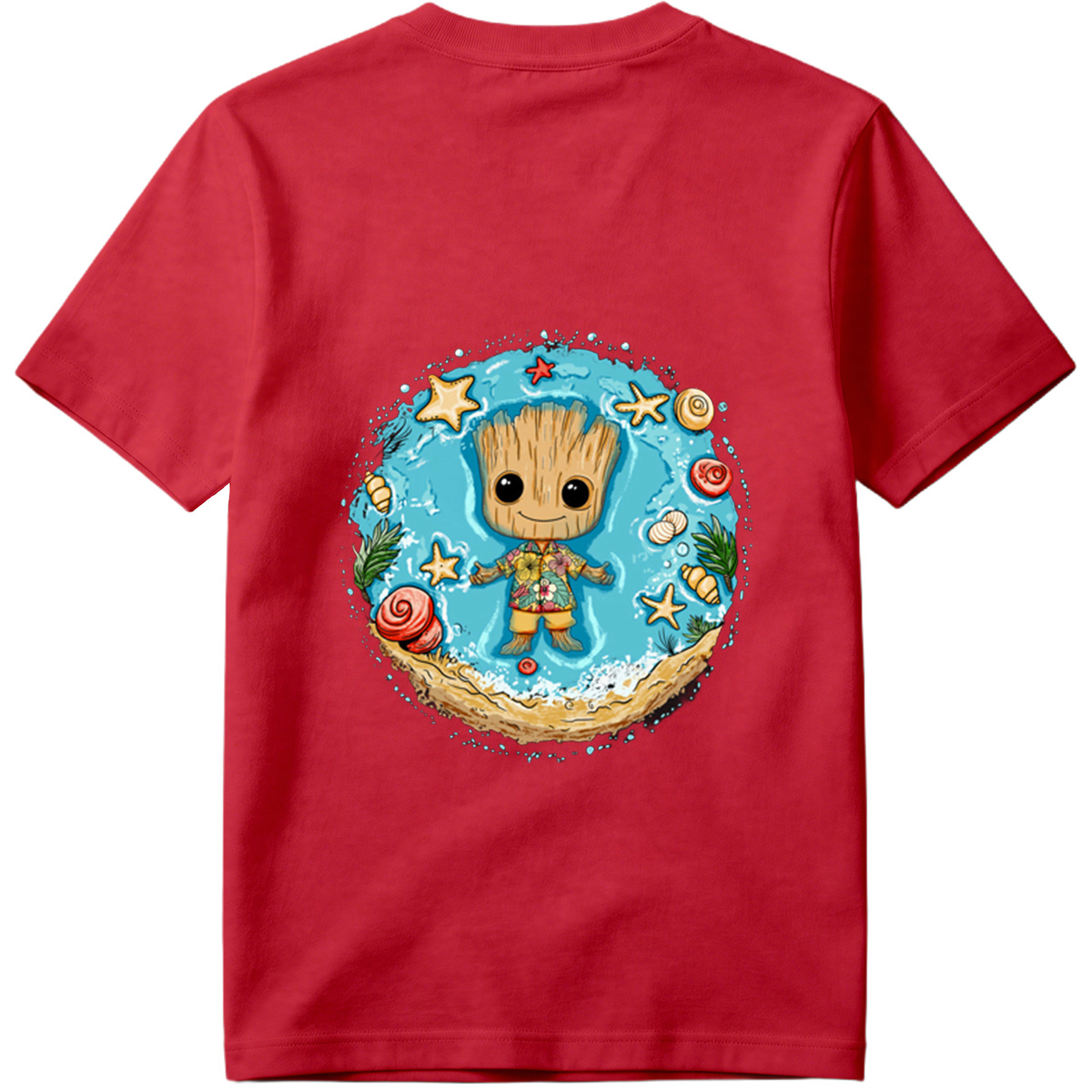 Guardians of the Galaxy - Baby Groot at the Beach - Tee