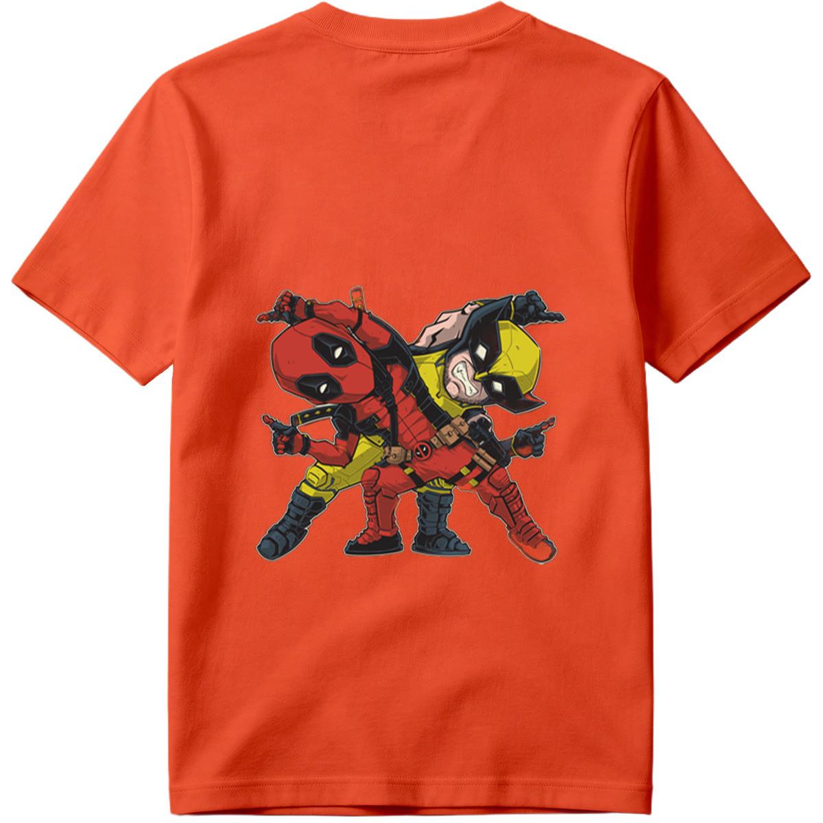 Deadpool and Wolverine Chibi Art - Tee