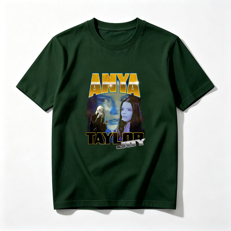 Anya Taylor-Joy: Celestial Portrait and Character Fusion - Tee