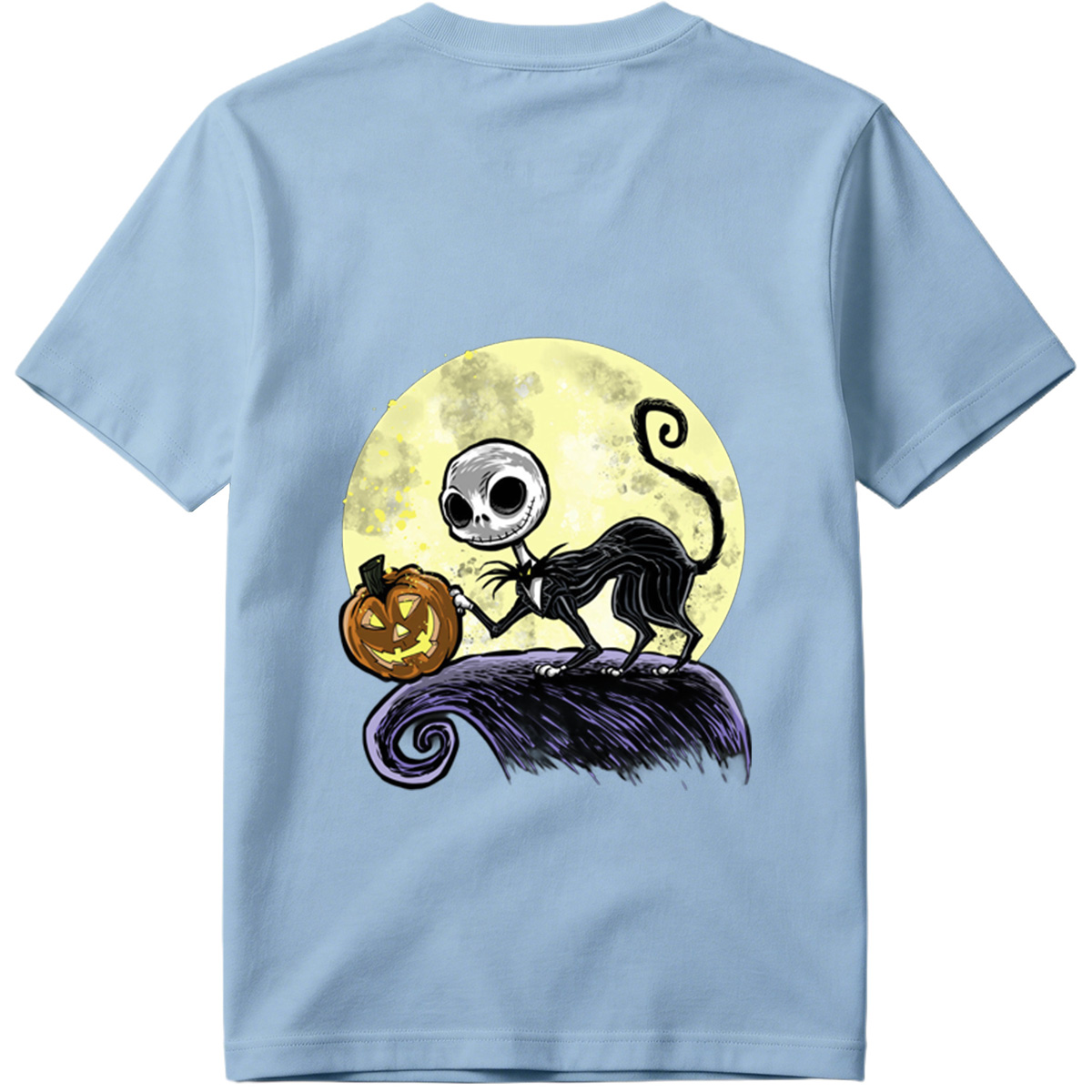 Jack Skellington and Pumpkin Moon - Tee