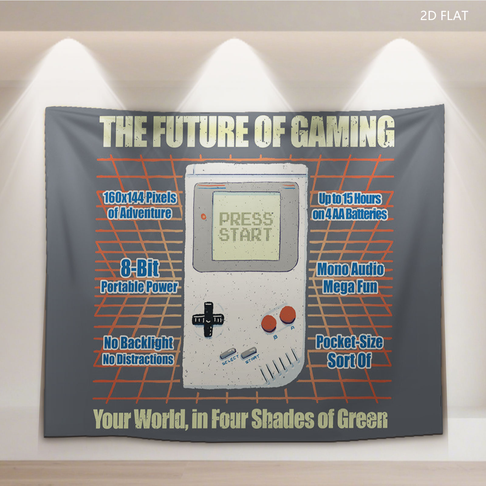 The Future of Gaming: 8-Bit Portable Power, 160x144 Pixels, Mono Audio, Pocket-Size Adventure - Tapestry