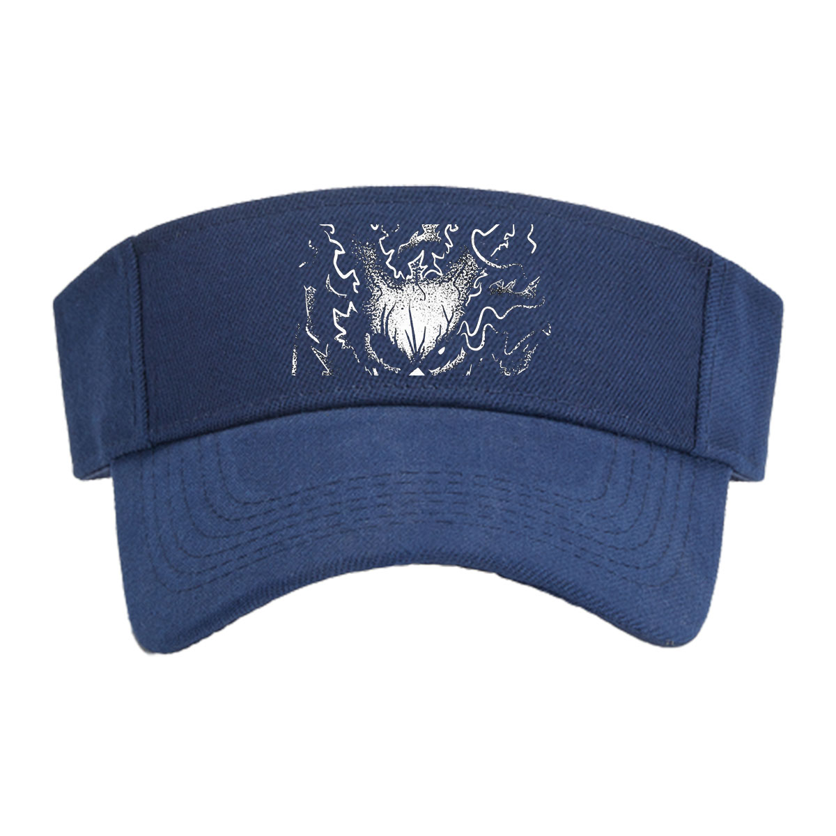 Dark Fantasy Dragon Head Artwork -  Visor cap
