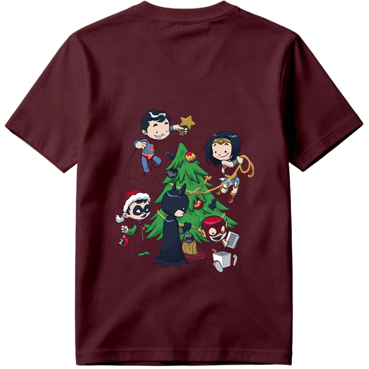 DC Super Heroes Christmas Celebration - Tee