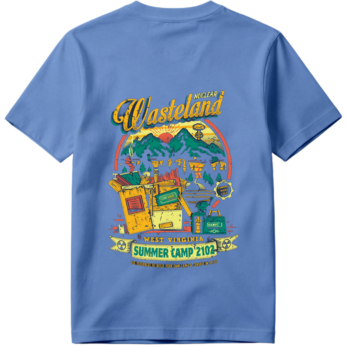 Nuclear Wasteland: Summer Camp 2102 - West Virginia - Tee