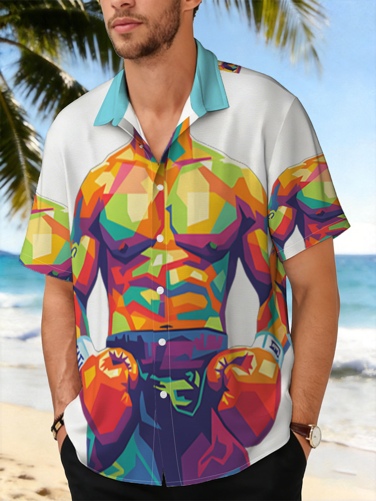 Boxing Legend in Vibrant Colors -  Shirt