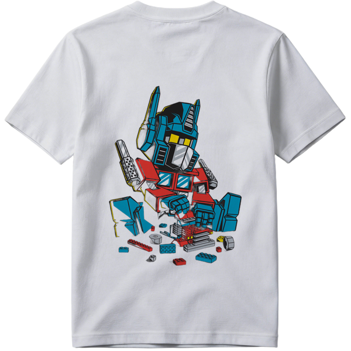 Transformers Optimus Prime LEGO Style - Tee