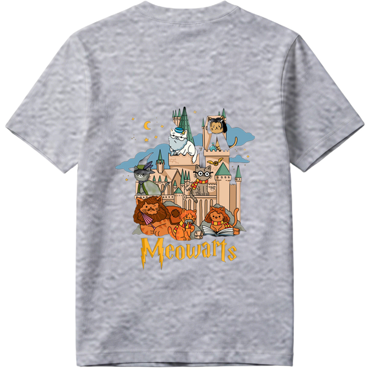 Meowarts: Cats in a Magical Castle - Tee