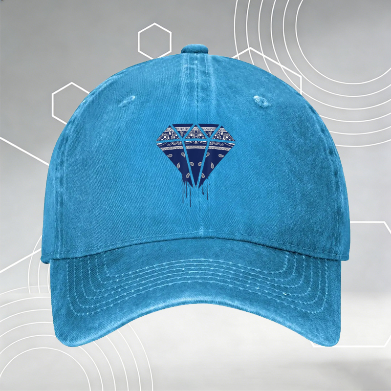 New Baseball Cap with Cute Sleeping Raccoon Print 