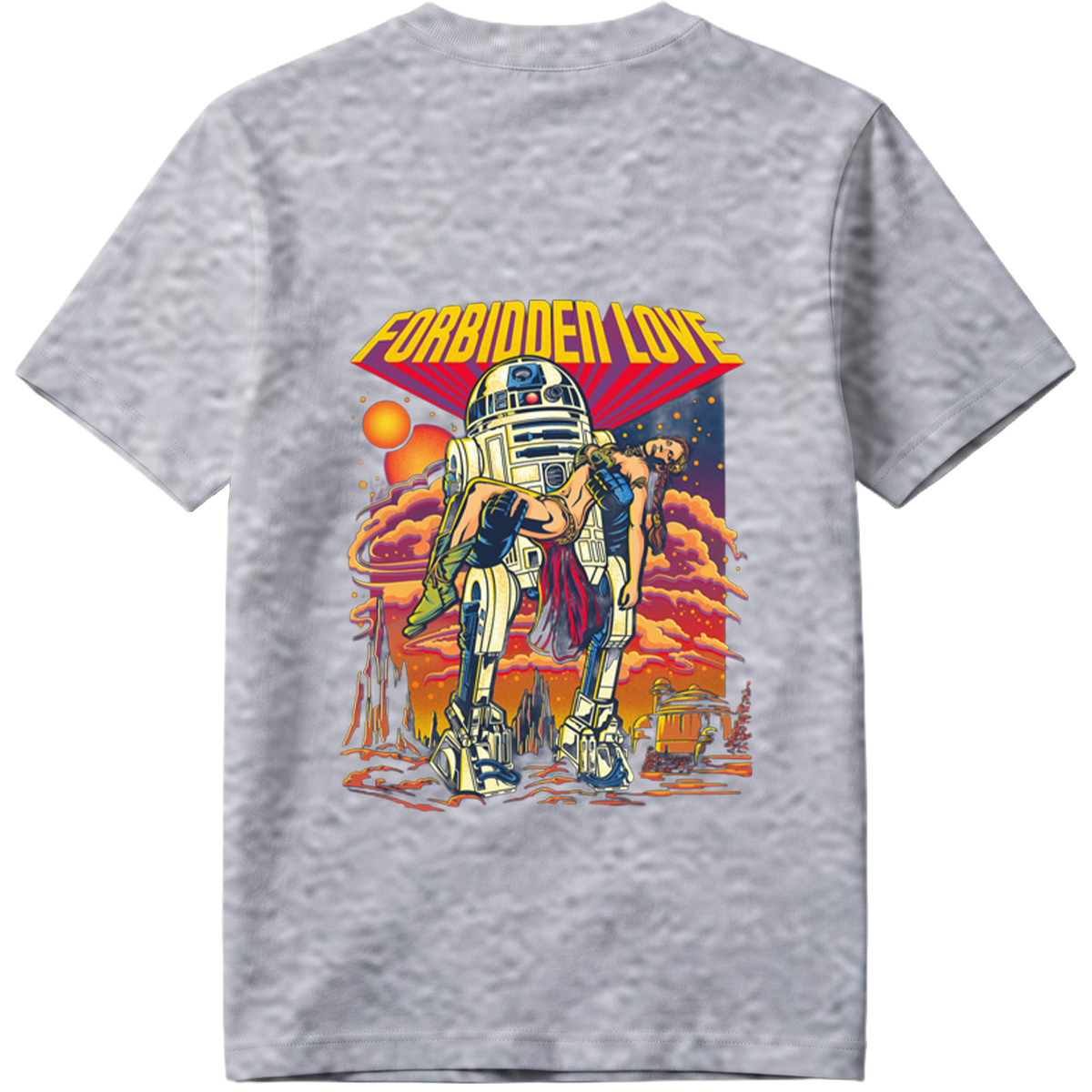 Star Wars: R2-D2 and Leia - Forbidden Love - Tee