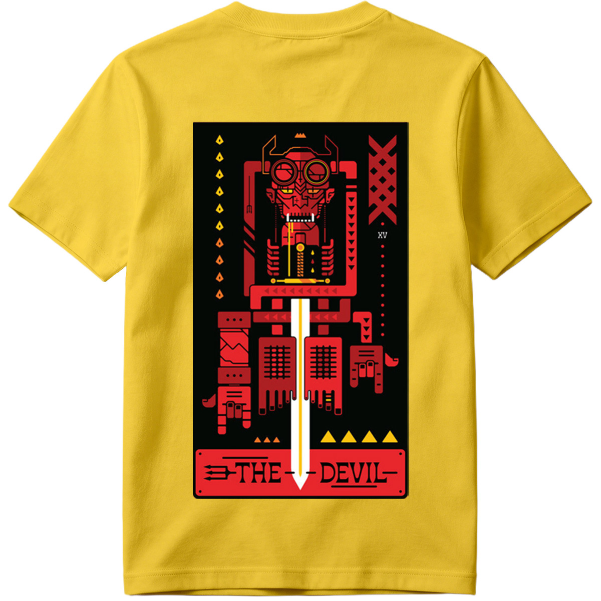 The Devil - Cybernetic Tarot Card - Tee