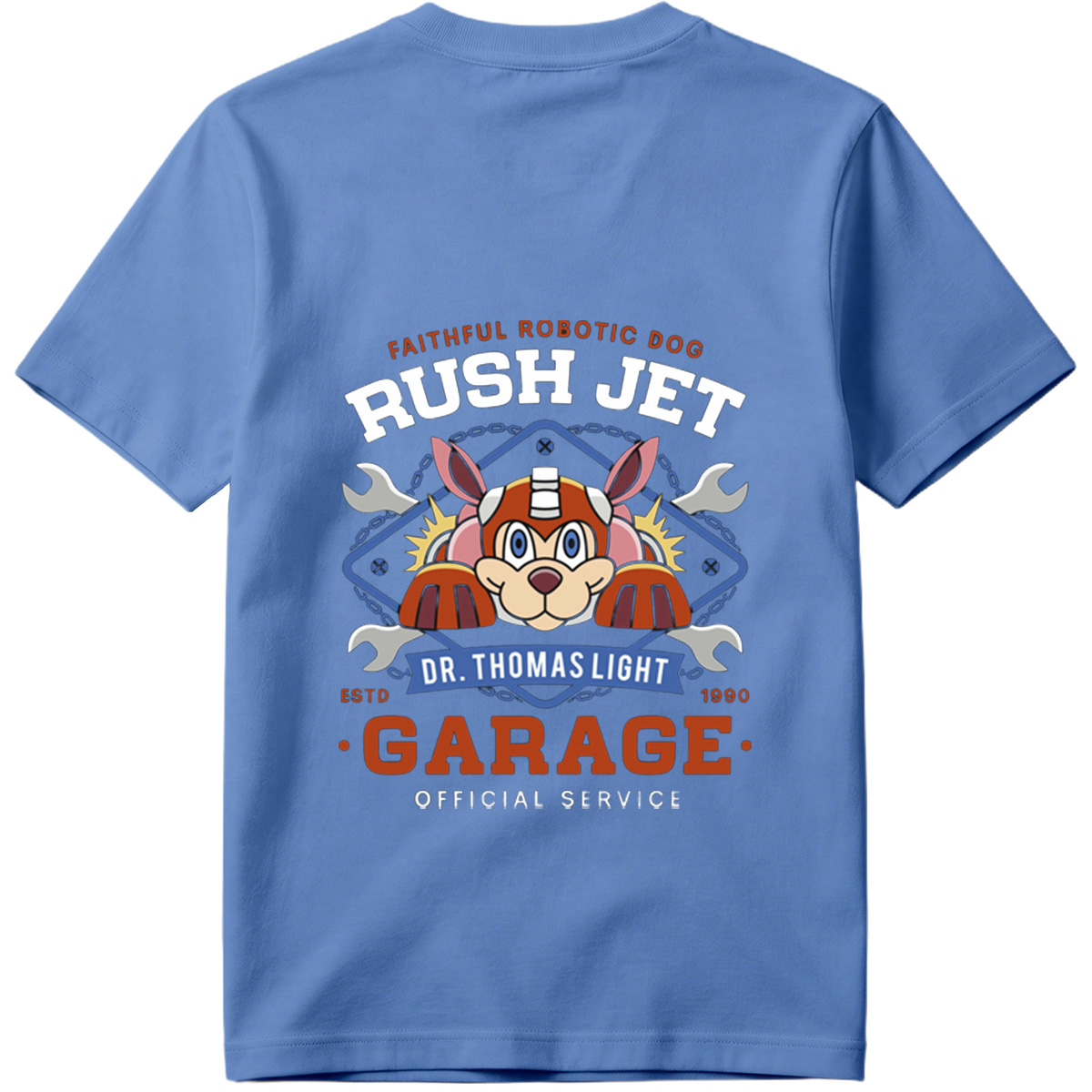 Rush Jet: Dr. Thomas Light Garage Official Service - Tee