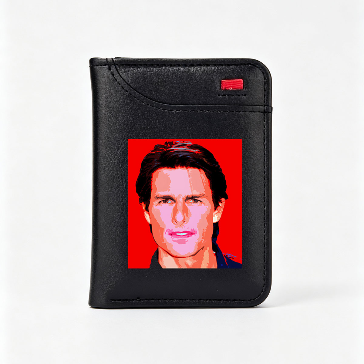 Tom Cruise Pop Art Portrait - Vertical Style Wallet