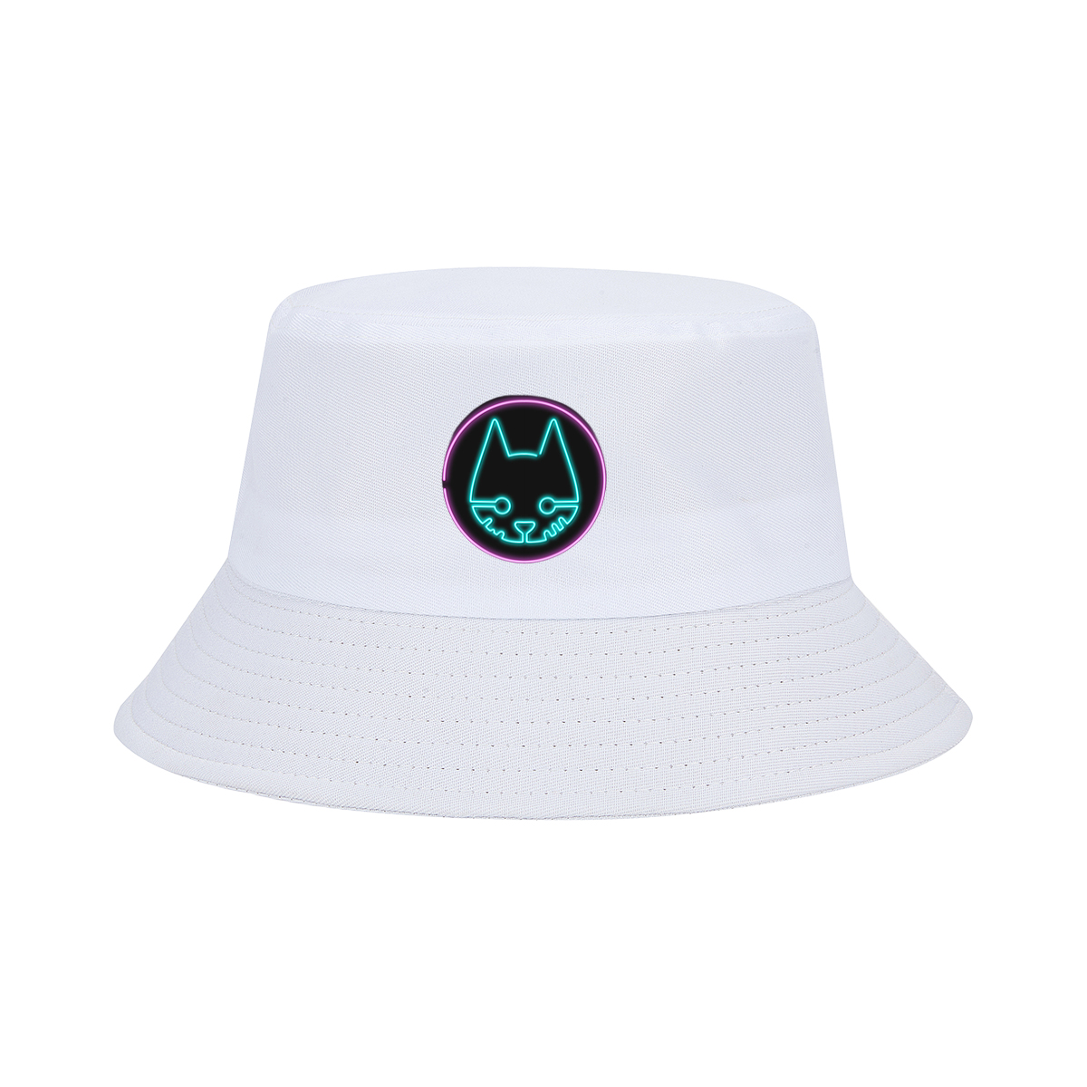 Neon Cat Logo - Fisherman's Hat