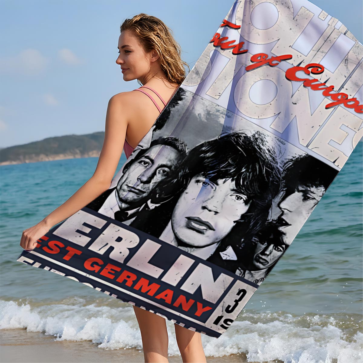 The Rolling Stones Tour of Europe '76 - Berlin, West Germany, 3 May 1976, Deutschlandhalle - Beach towels