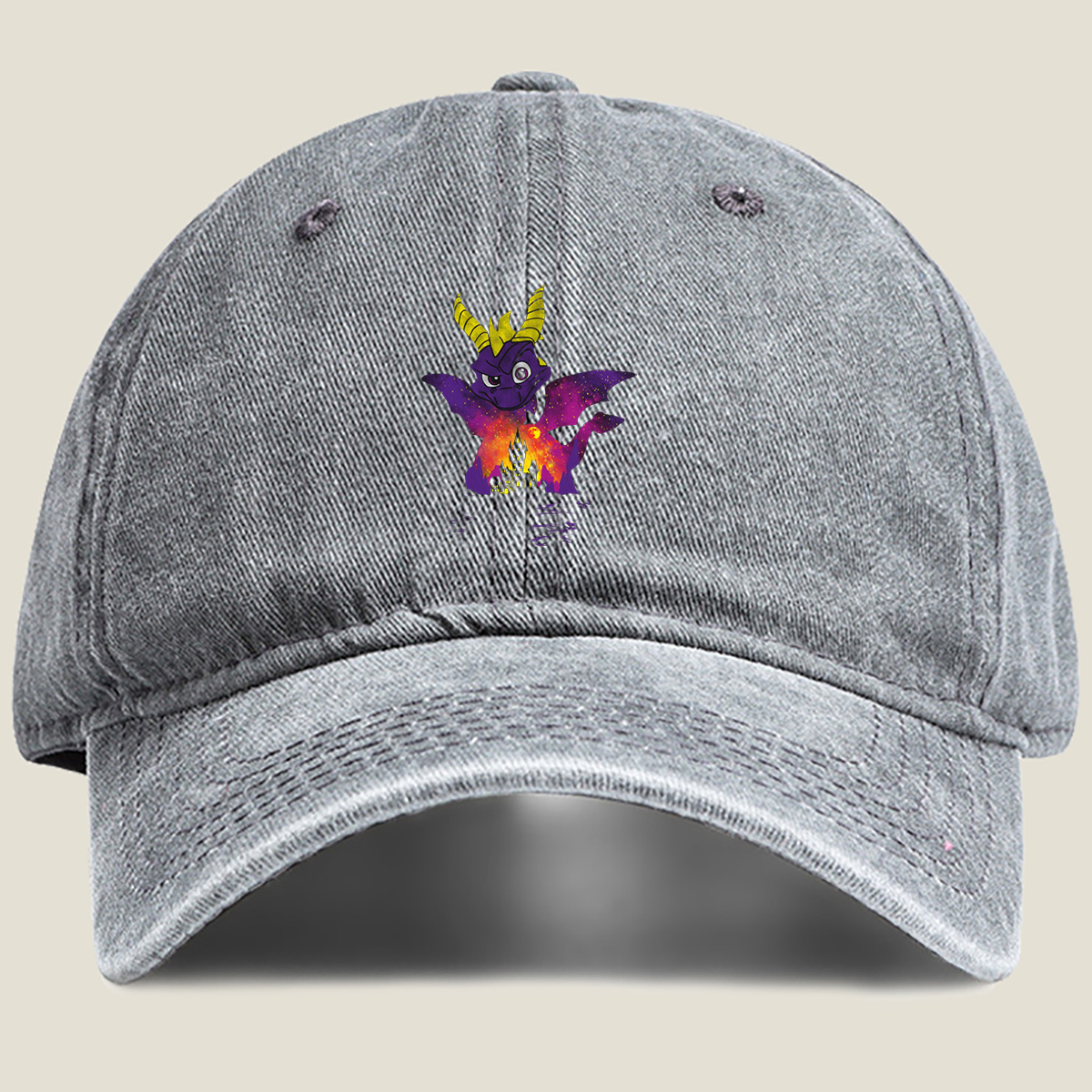 Spyro the Dragon: Castle of Shadows - Washed Denim - Baseball Cap