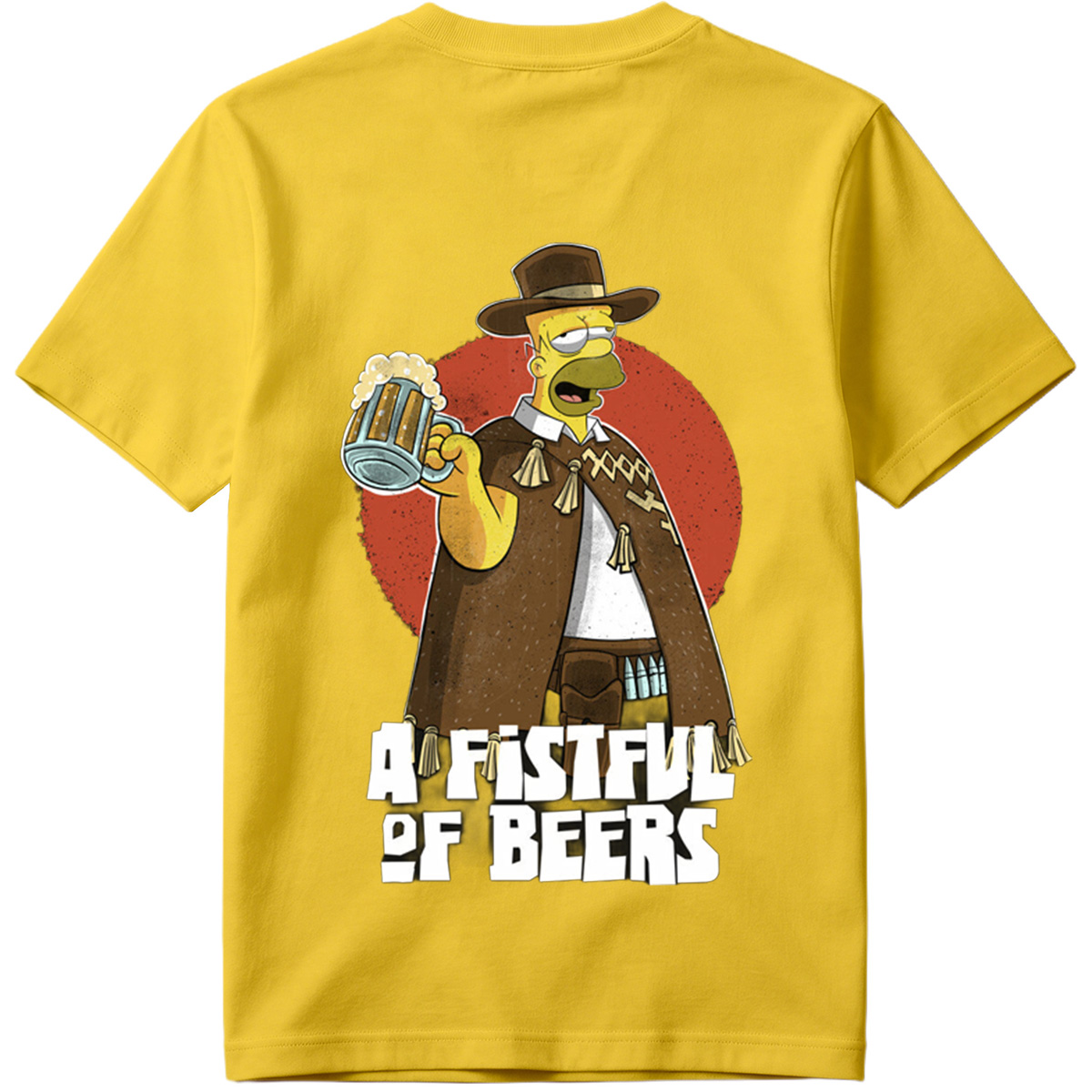 A Fistful of Beers - Homer Simpson - Tee