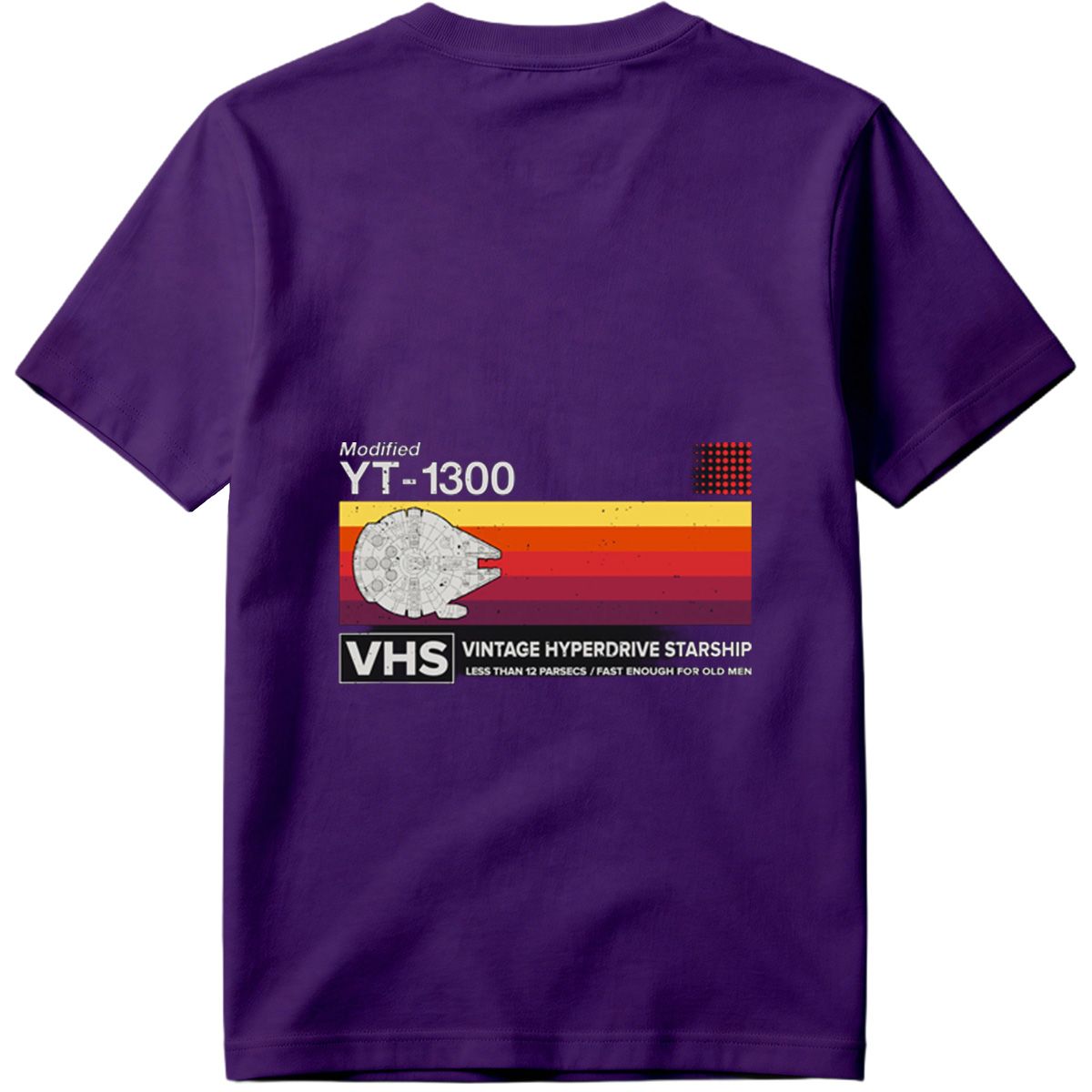 Modified YT-1300 Vintage Hyperdrive Starship: Less Than 12 Parsecs, Fast Enough for Old Men - Tee
