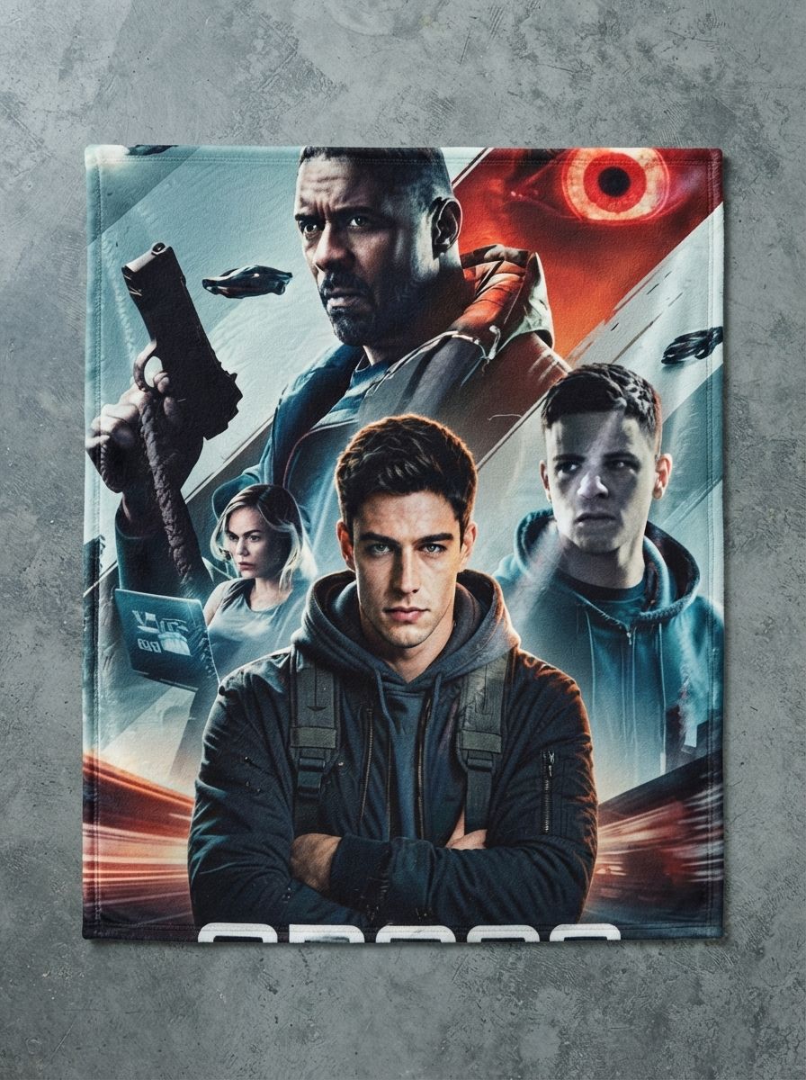 Custom Photo Flannel Fleece Throw Blanket Personalized Action Movie Graphic Portrait Print Cozy Warm Bed Sofa Decor Gift