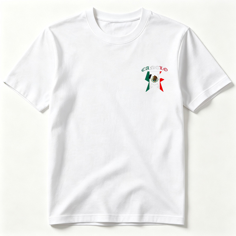 Canelo Alvarez Mexican Boxing Champion Flag Design - Tee