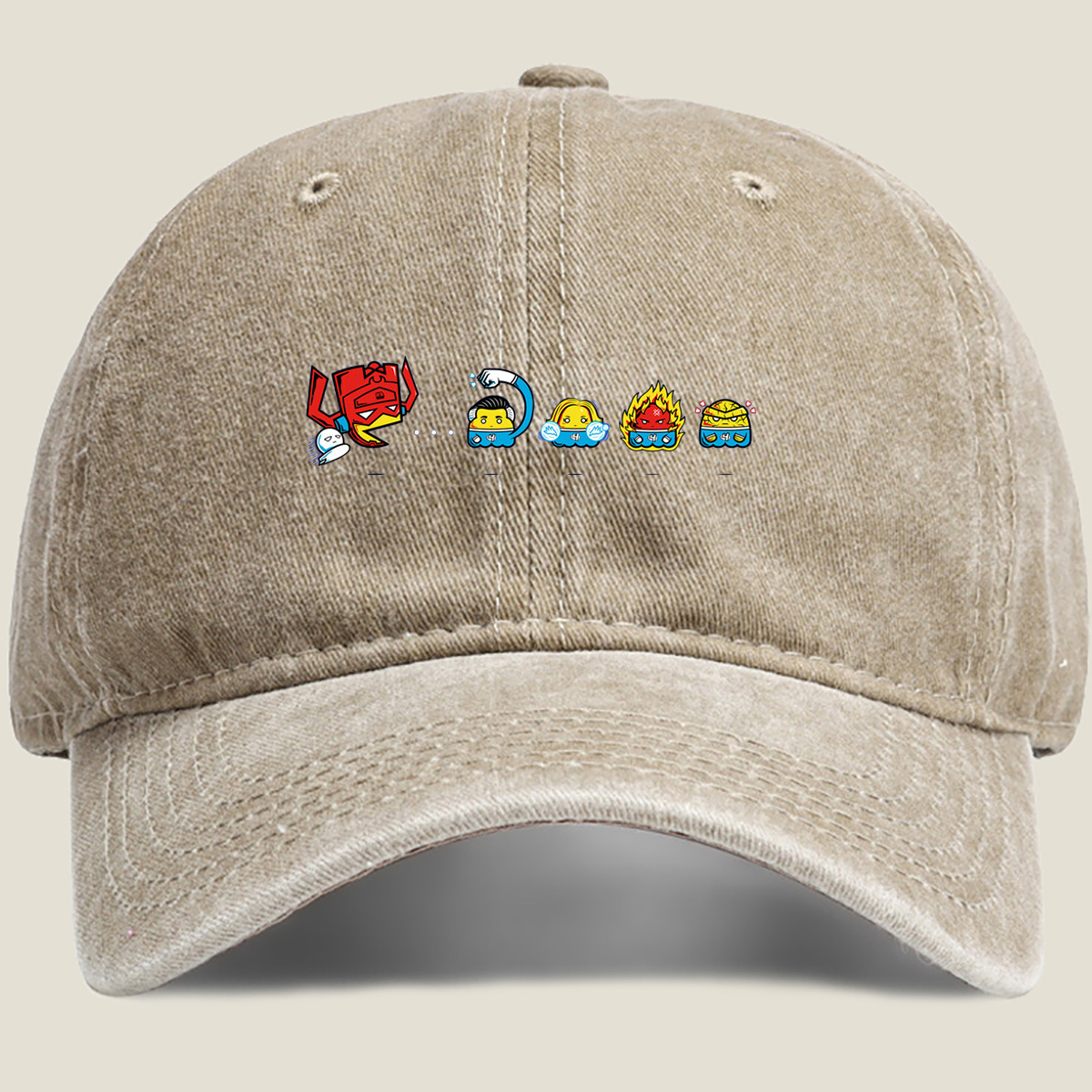 Transformers: Optimus Prime and Autobot Team - Washed Denim - Baseball Cap