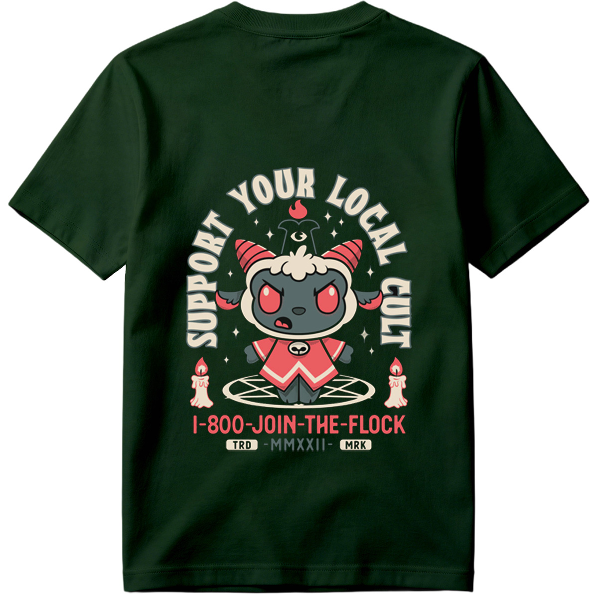 **Support Your Local Cult - I-800-JOIN-THE-FLOCK** - Tee