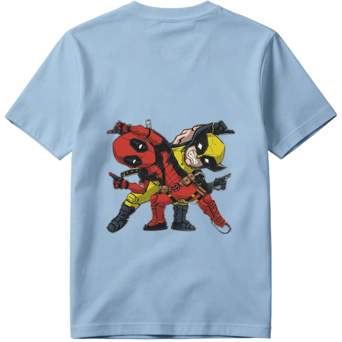 Deadpool and Wolverine Chibi Art - Tee