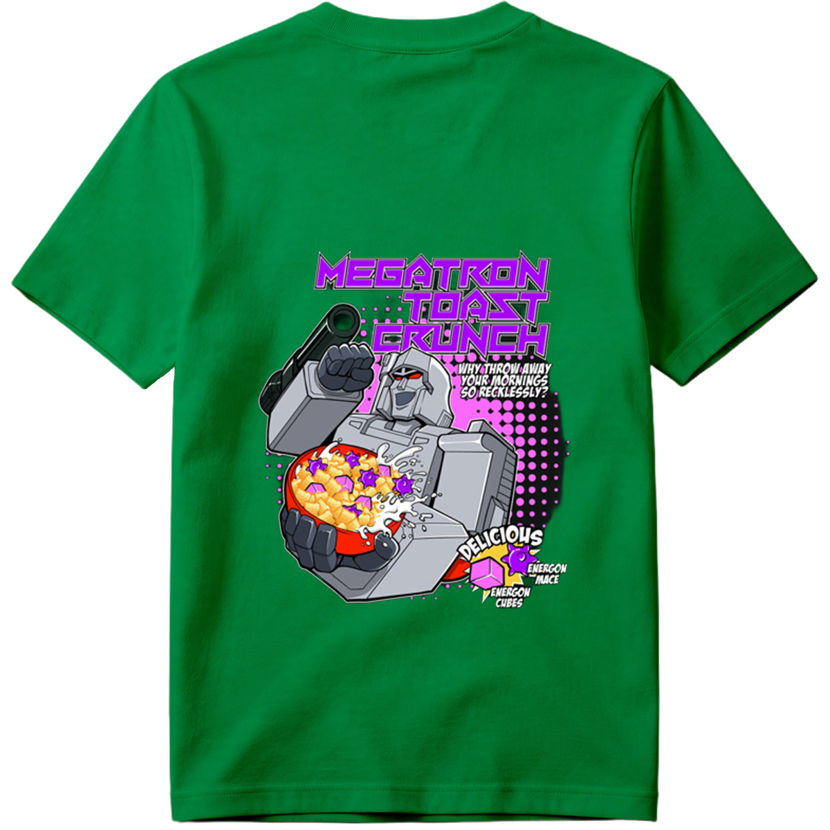 Megatron Toast Crunch - Transformers Cereal Parody - Tee
