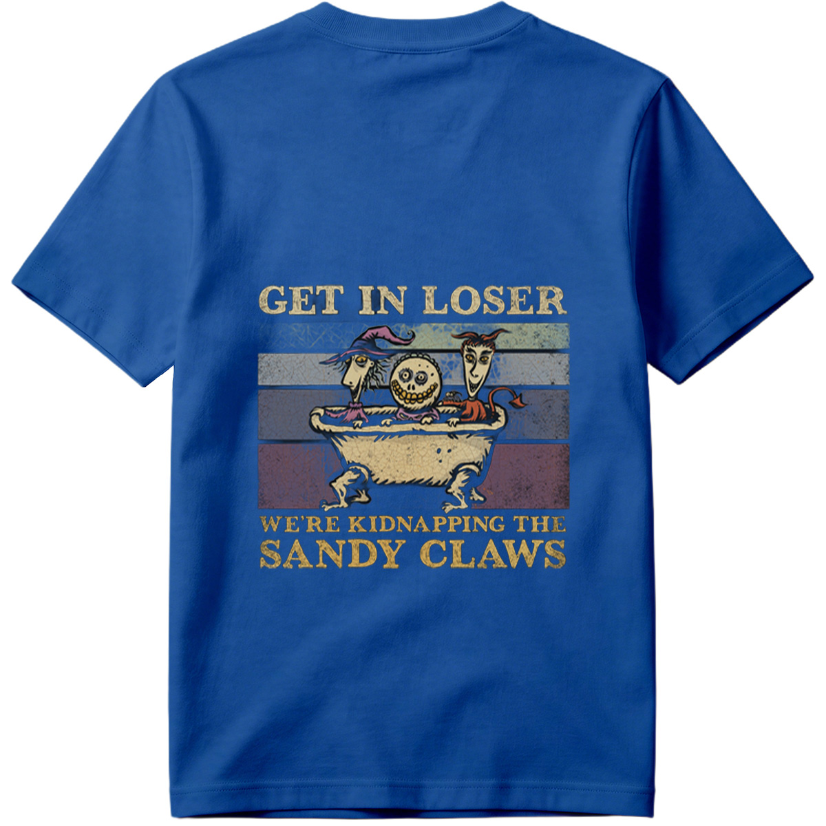 The Nightmare Before Christmas: Jack, Sally, and Oogie Boogie in a Bathtub - Tee
