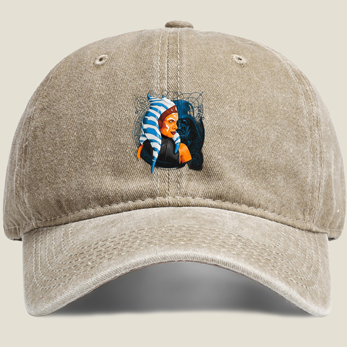 Star Wars: Ahsoka Tano & Darth Vader - Washed Denim - Baseball Cap