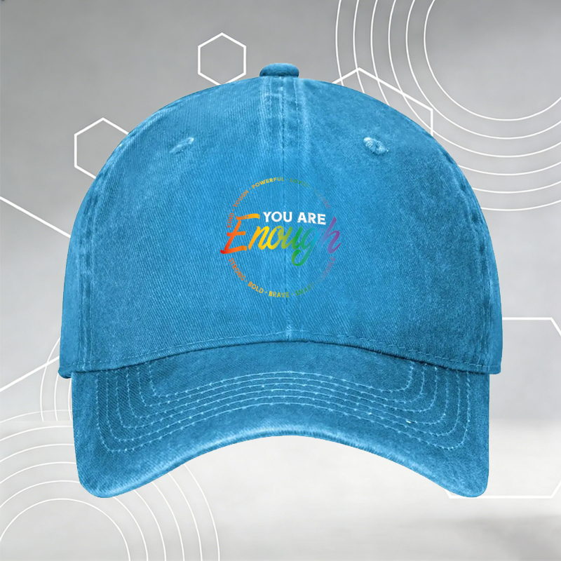 New Baseball Cap with Personal Stalker Dog Print and Funny Text 