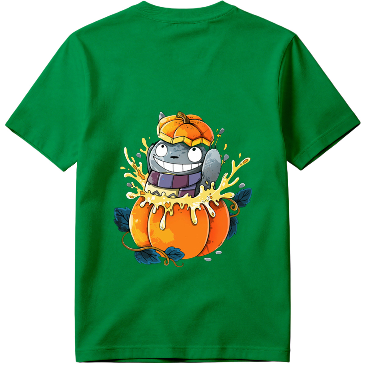 Pumpkin Cat in a Jack-o'-Lantern - Tee