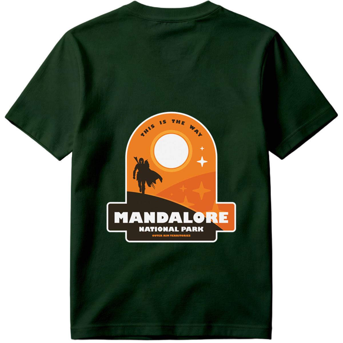 Mandalore National Park: The Mandalorian Walks the Way - Tee