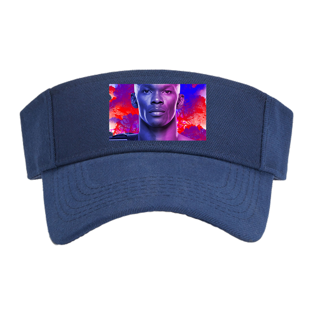 Israel Adesanya Champion UFC Fighter Portrait -  Visor cap
