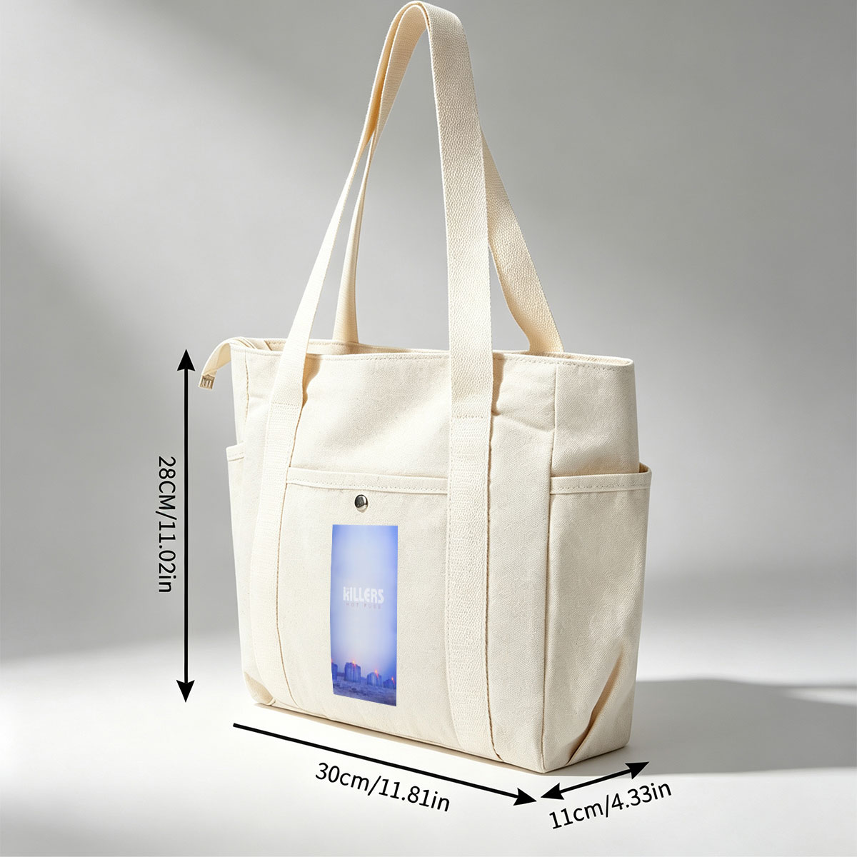The Killers Desert Buildings Under Twilight Sky - Multi-pocket bags
