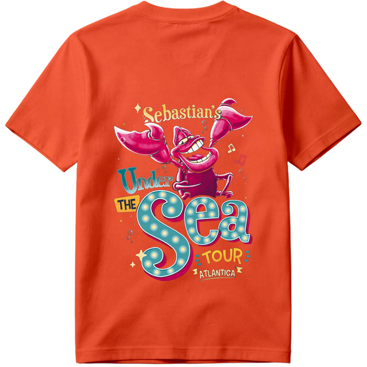 Sebastian's Under the Sea Tour Atlantica - Tee
