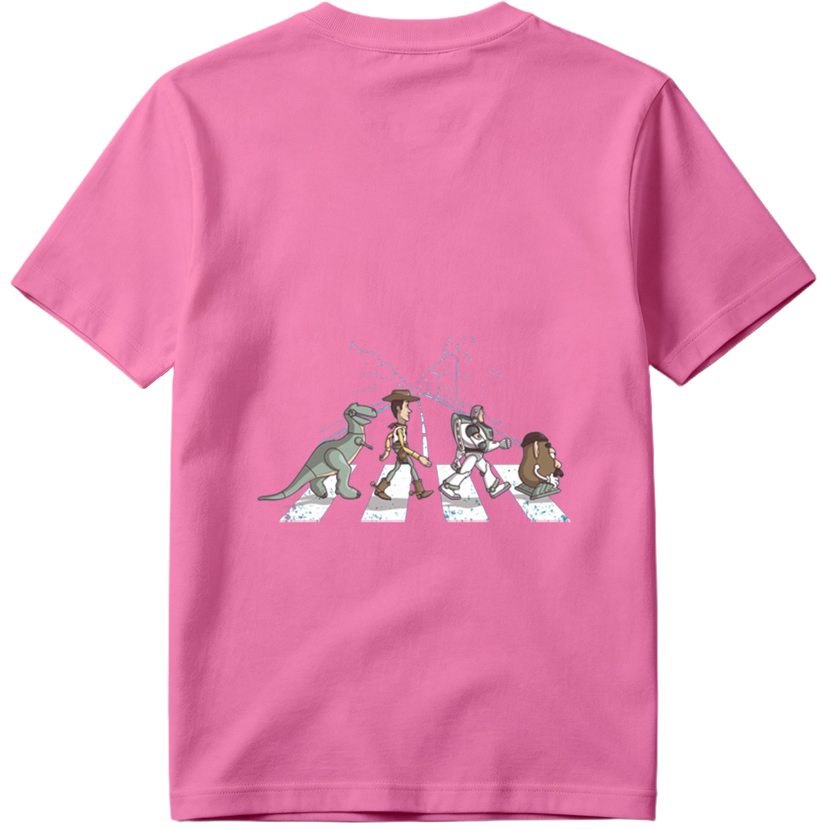 Toy Story Characters Crossing the Street - Tee