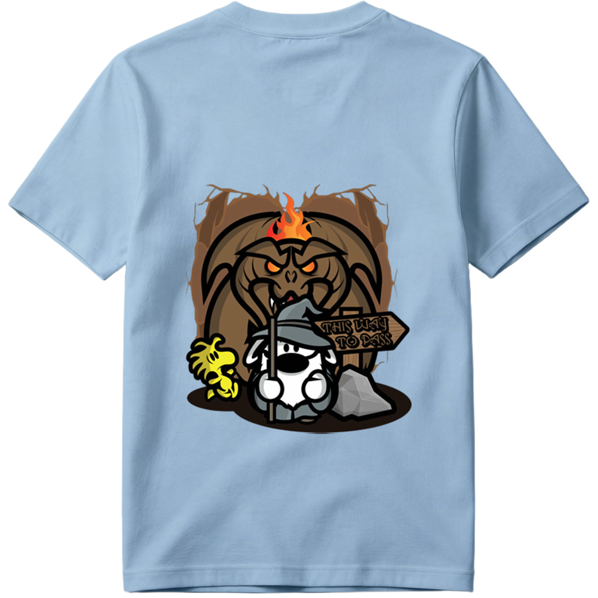 Pusheen and the Demon Gate - Tee