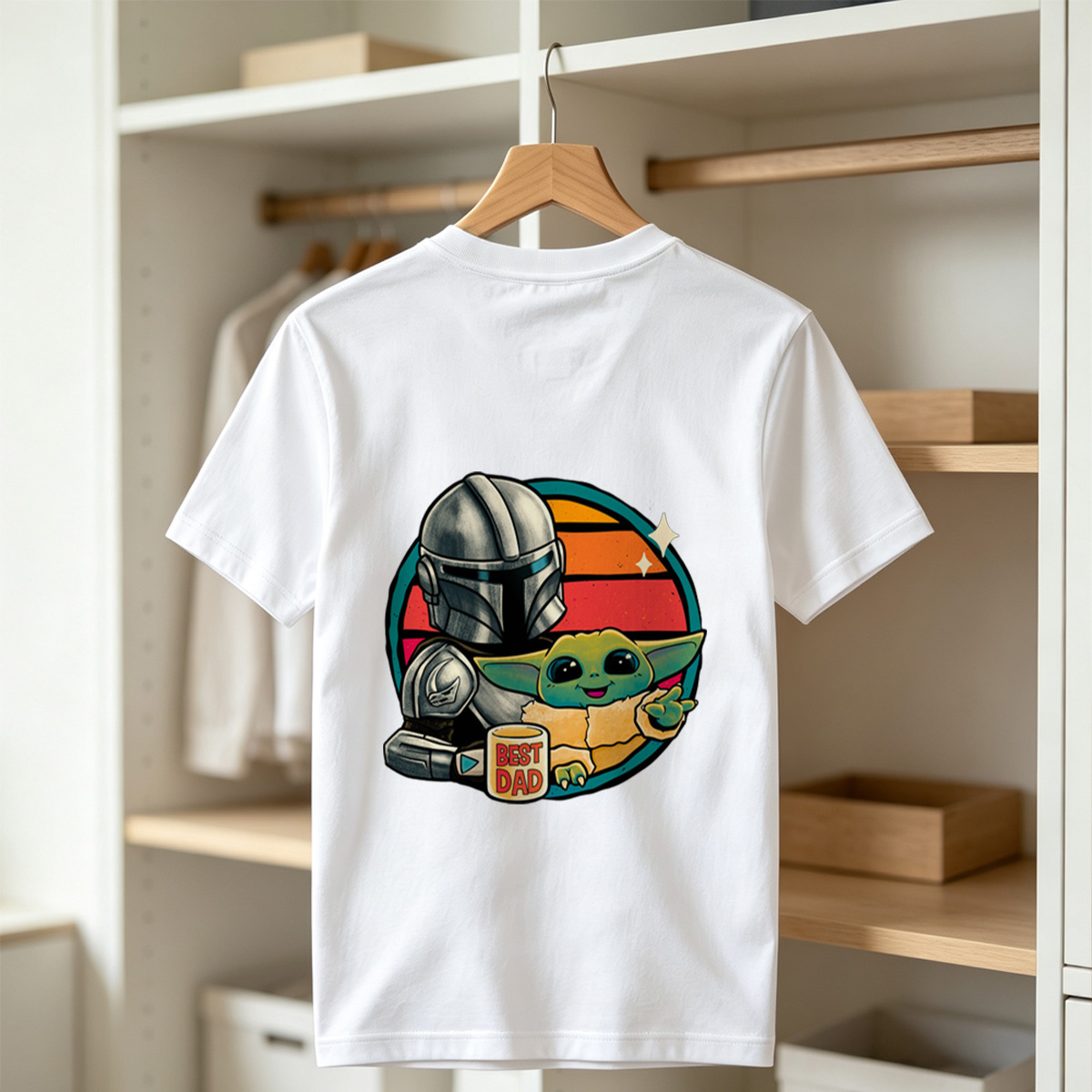 The Mandalorian and Grogu Best Dad - Tee