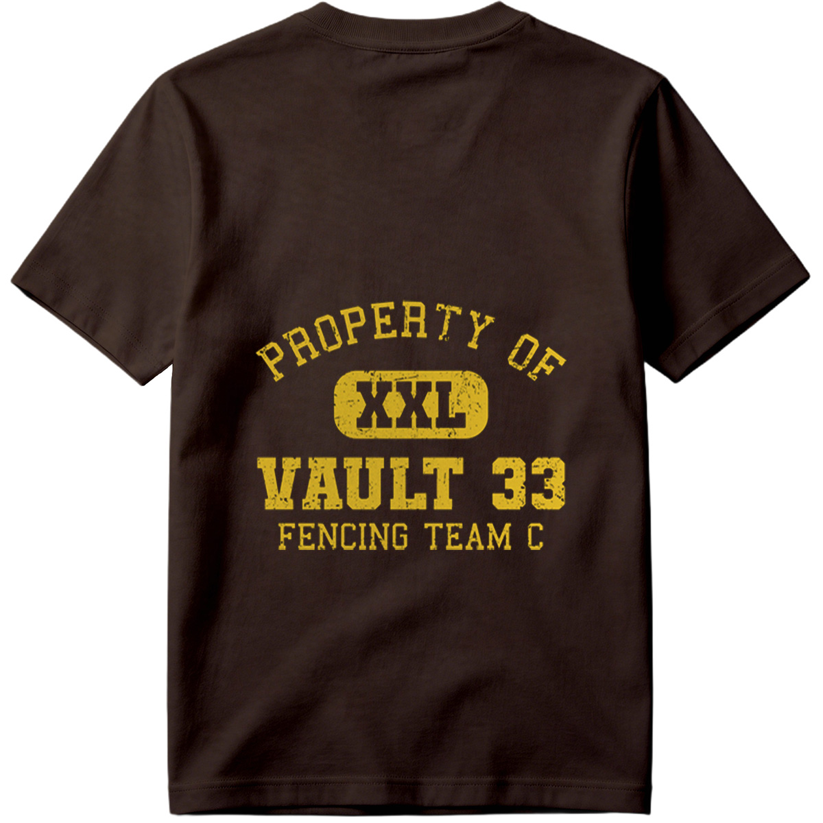 Property of Vault 33 Fencing Team C - Fallout Series - Tee