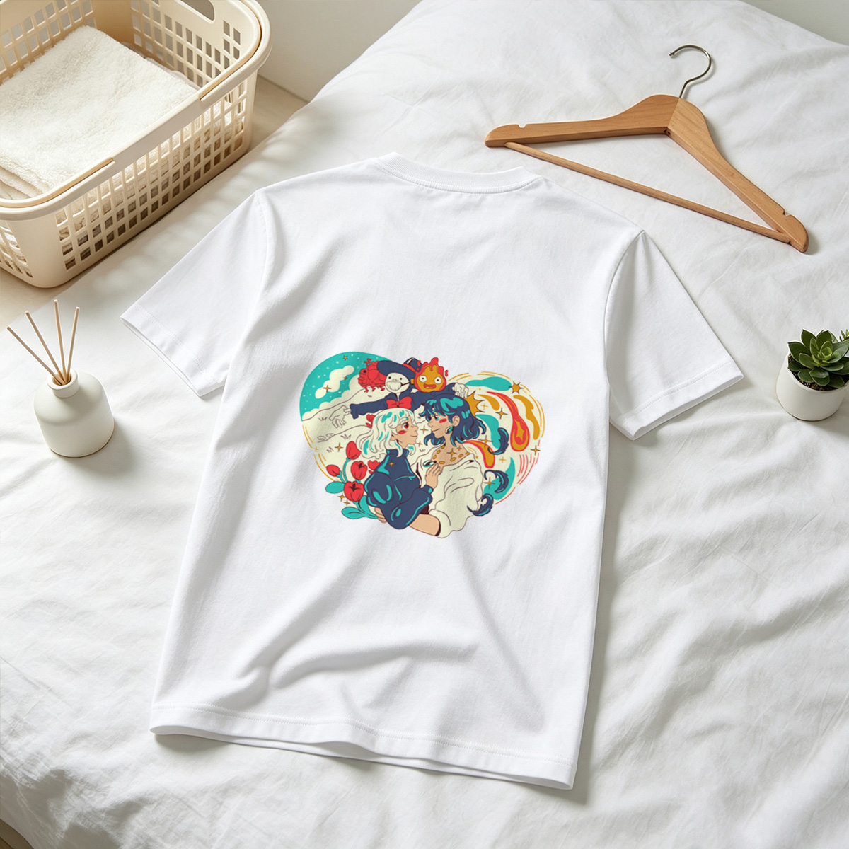 Steven Universe: Garnet, Amethyst, and Pearl in a Heartfelt Moment - Tee